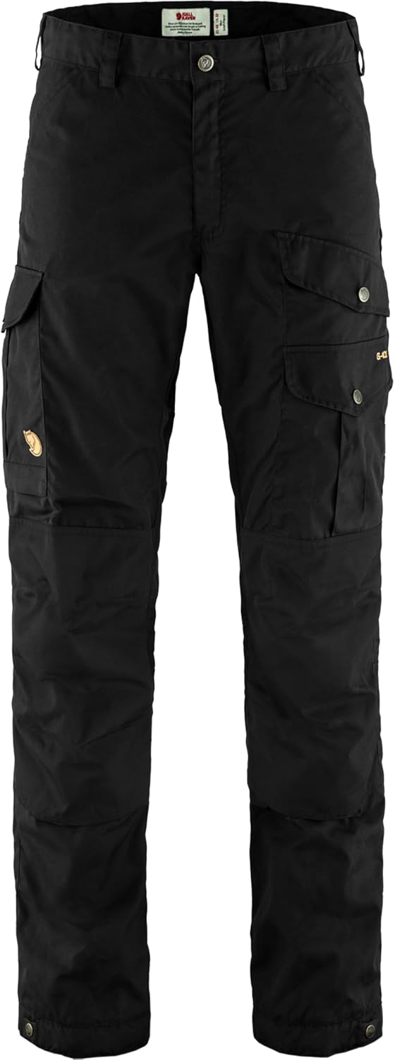 Fjällräven Vidda Pro Men's Hiking Trousers (US, Wasit Inseam, 29, 32, Regular, Regular, Black)