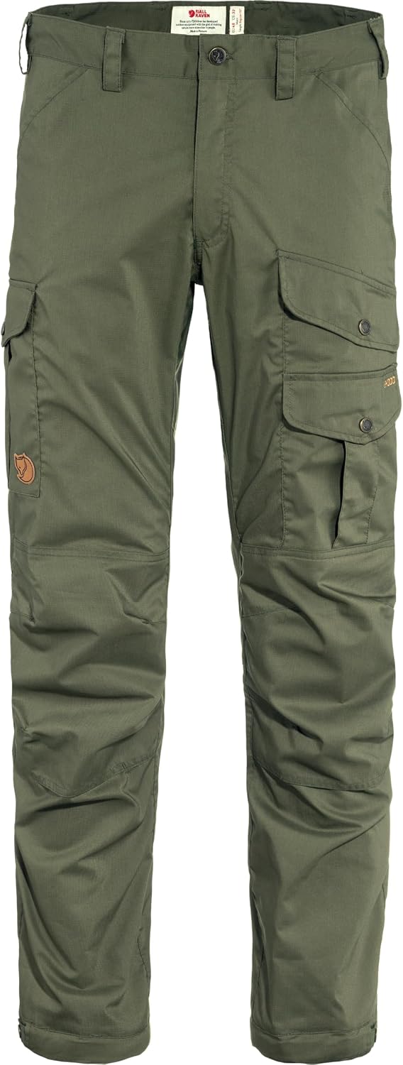 Fjällräven Vidda Pro Lite Men's Trekking Trousers - Breathable, Lightweight, Stretch Fabric - Hiking, Trekking Laurel Green