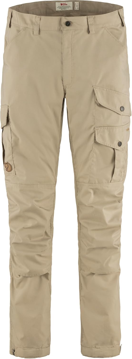 Fjällräven Vidda Pro Lite Men's Trekking Trousers - Breathable, Lightweight, Stretch Fabric - Hiking, Trekking Fossil