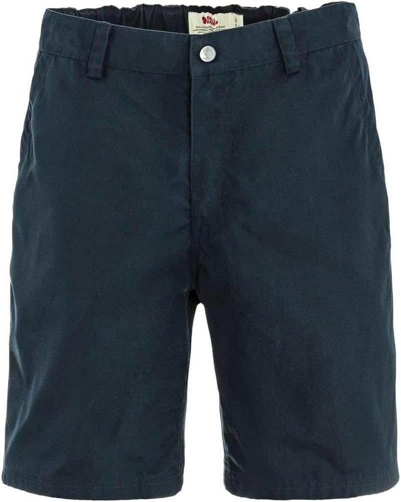Fjällräven Vardag Relaxed Men's Shorts - Comfortable, Durable, Stretch Fabric, Reinforced Construction - Hiking, Trekking Dark Navy