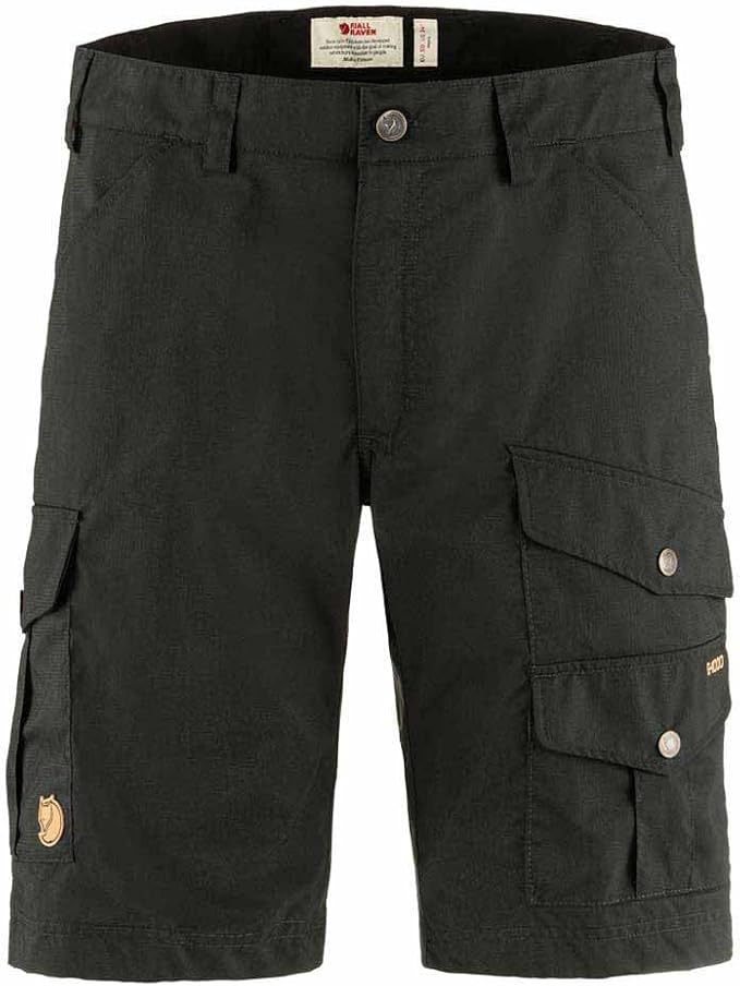 Fjällräven Vidda Pro Lite Men's Trekking Shorts - Breathable, Lightweight, Stretch Fabric - Hiking, Trekking Black