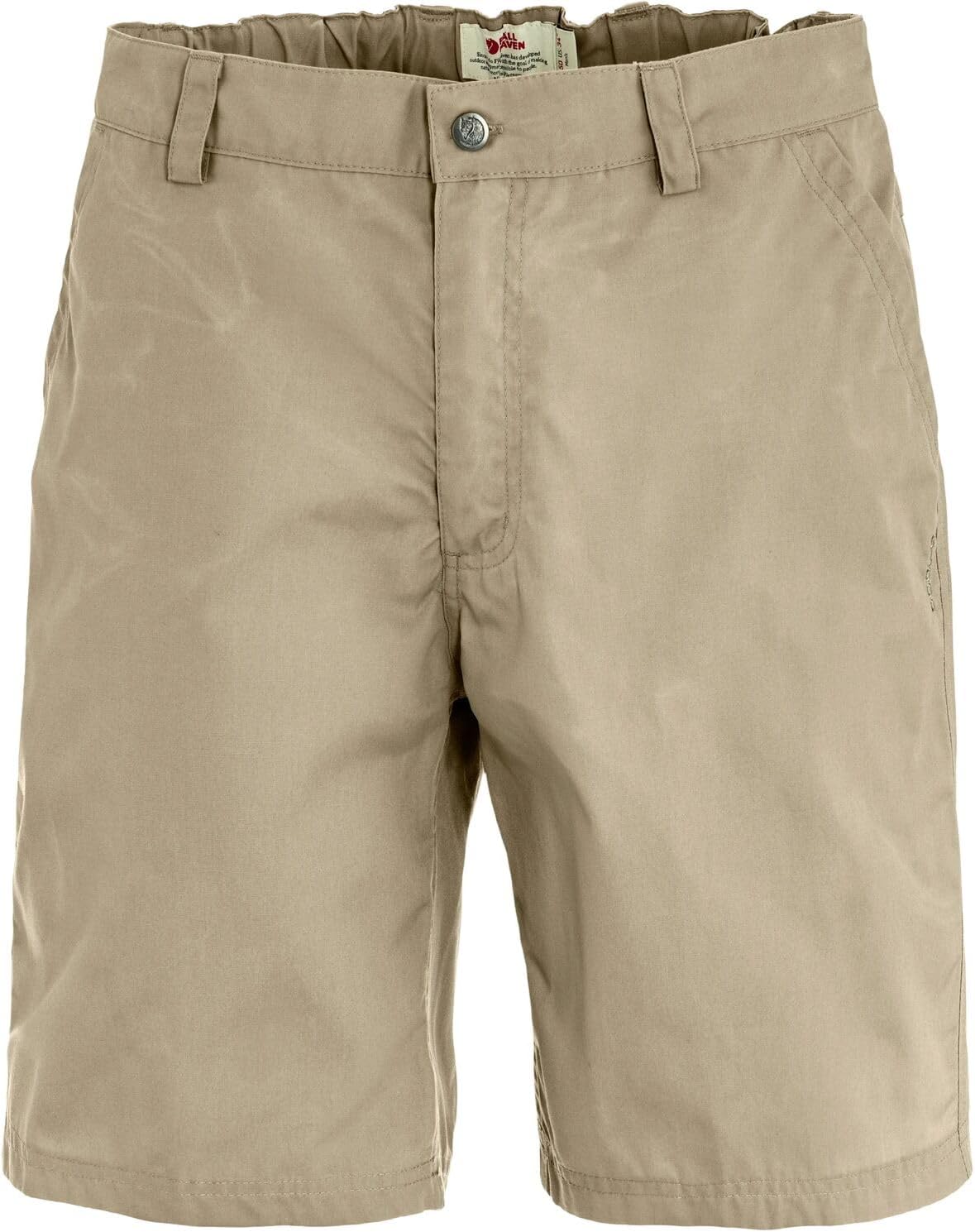 Fjällräven Vardag Relaxed Men's Shorts - Comfortable, Durable, Stretch Fabric, Reinforced Construction - Hiking, Trekking Fossil