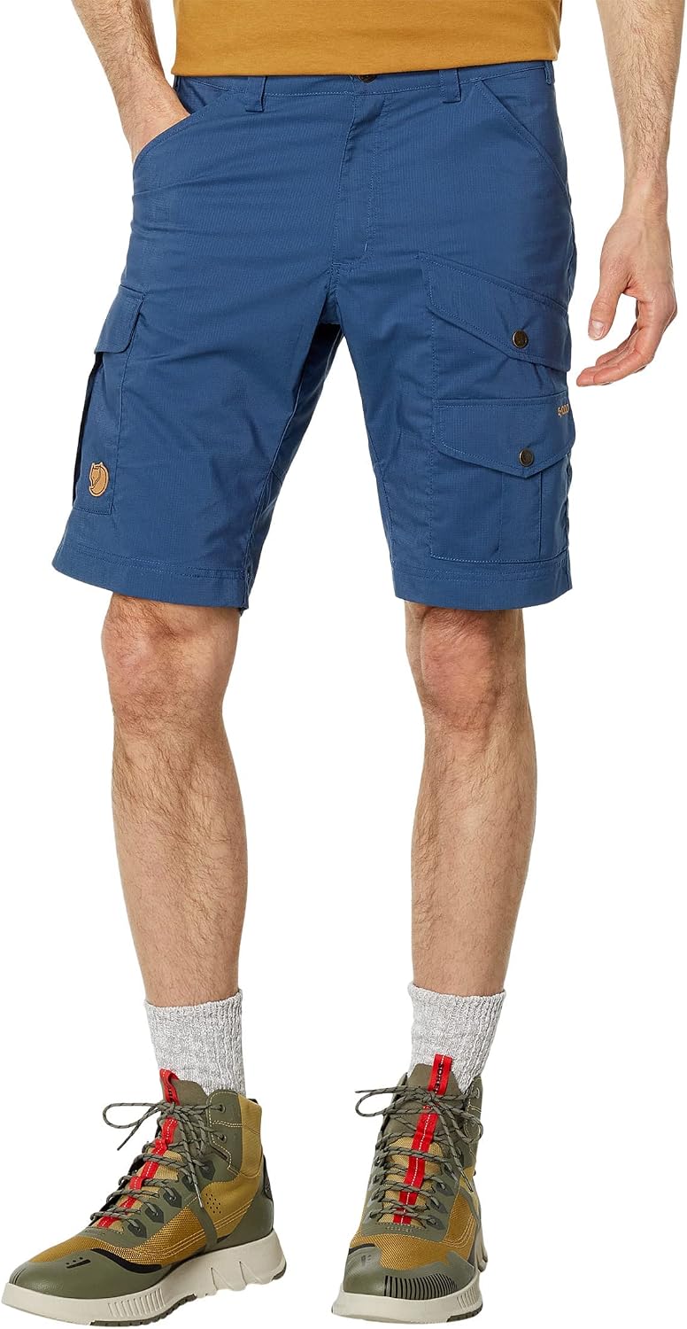 Fjällräven Vidda Pro Lite Men's Trekking Shorts - Breathable, Lightweight, Stretch Fabric - Hiking, Trekking Indigo Blue
