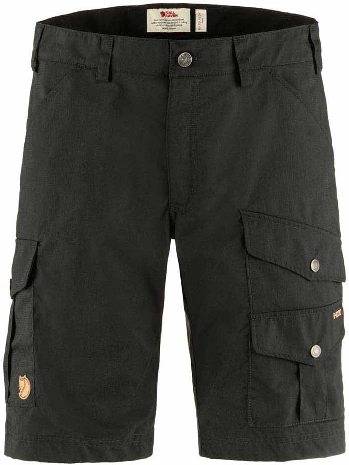 Fjällräven Vidda Pro Lite Men's Trekking Shorts - Breathable, Lightweight, Stretch Fabric - Hiking, Trekking Black