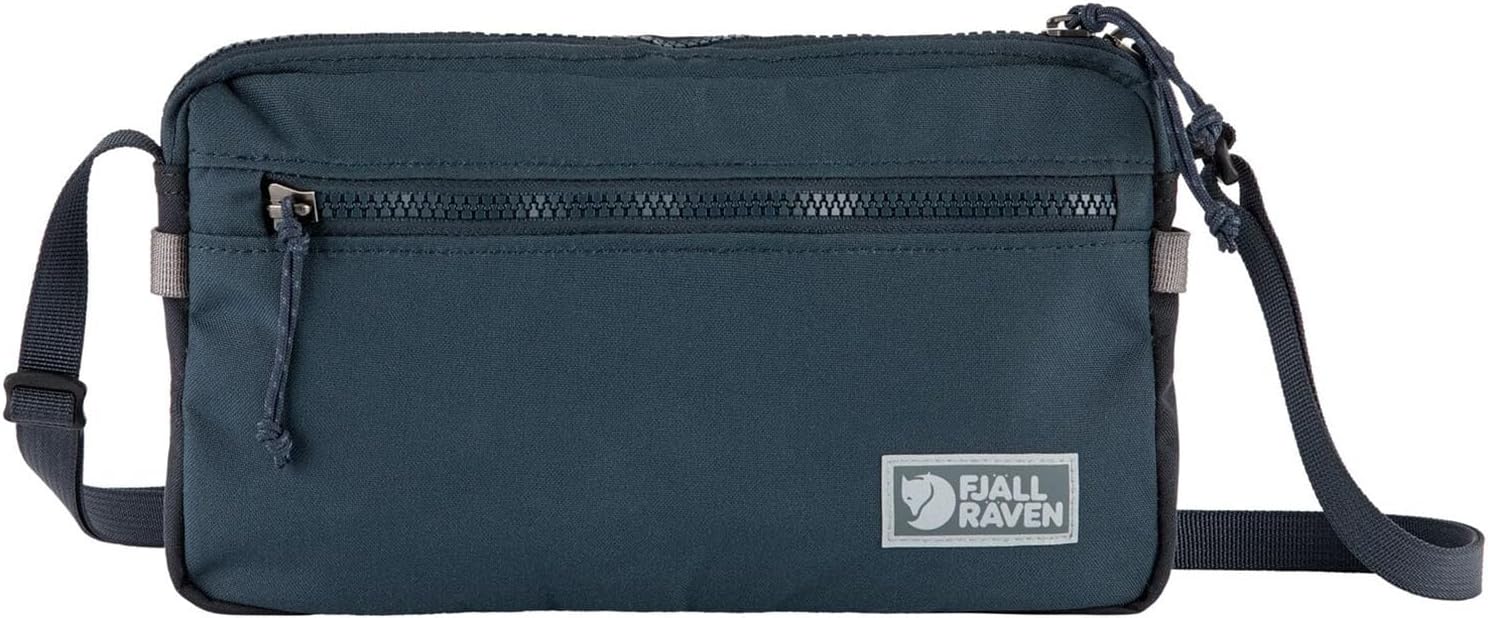 Fjällräven Vardag Pocket Large Crossbody - Durable Fabric, Compact Storage, Adjustable Strap - Travel Navy