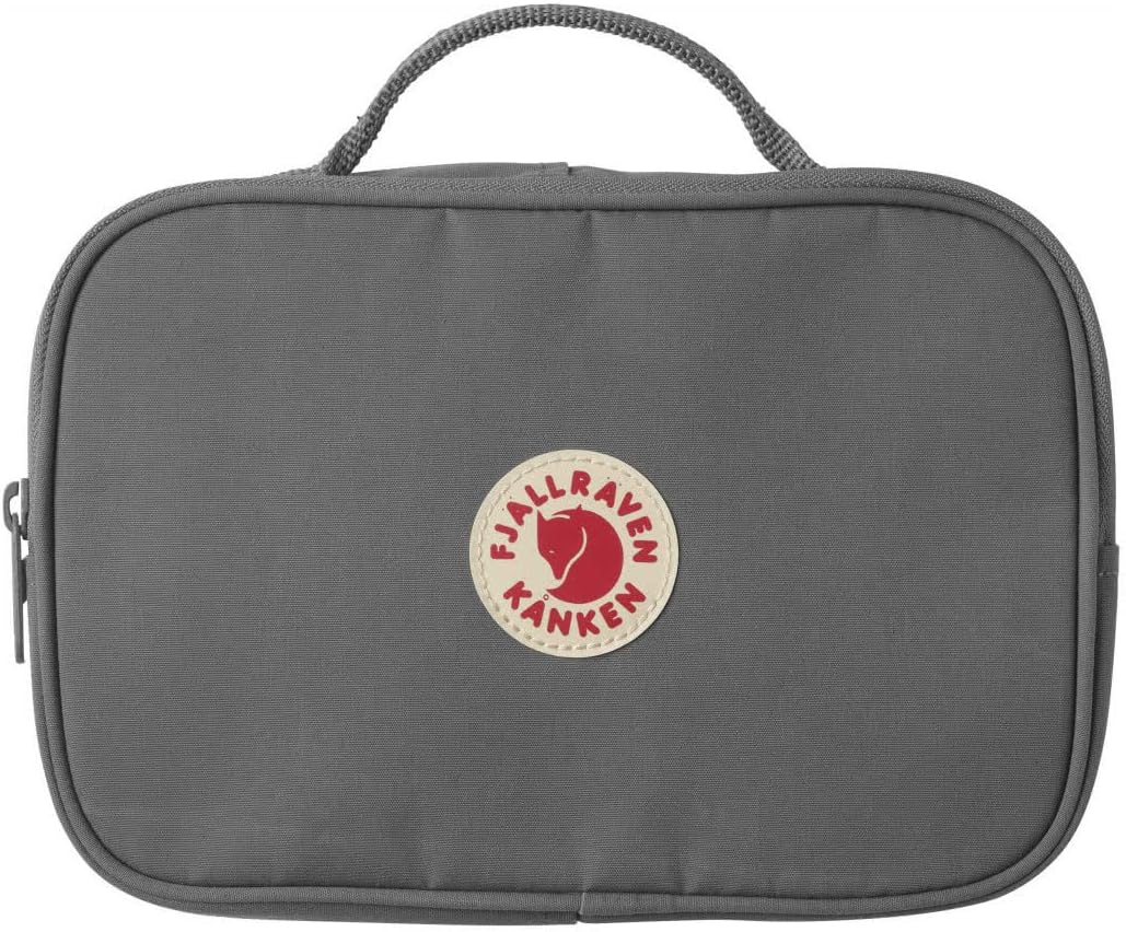 Fjällräven Kanken Toiletry Bag - Strong, Reinforced, Durable Fabric, Organized Storage - Travel ['Black']