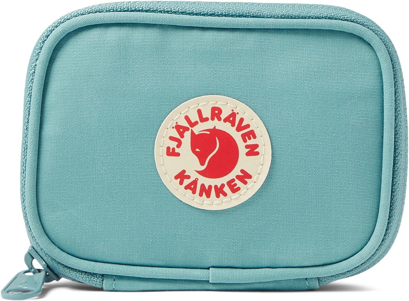 Fjällräven Kanken Card Wallet - Durable Vinylon Fabric, Slim Profile, Secure Storage - Travel Sky Blue