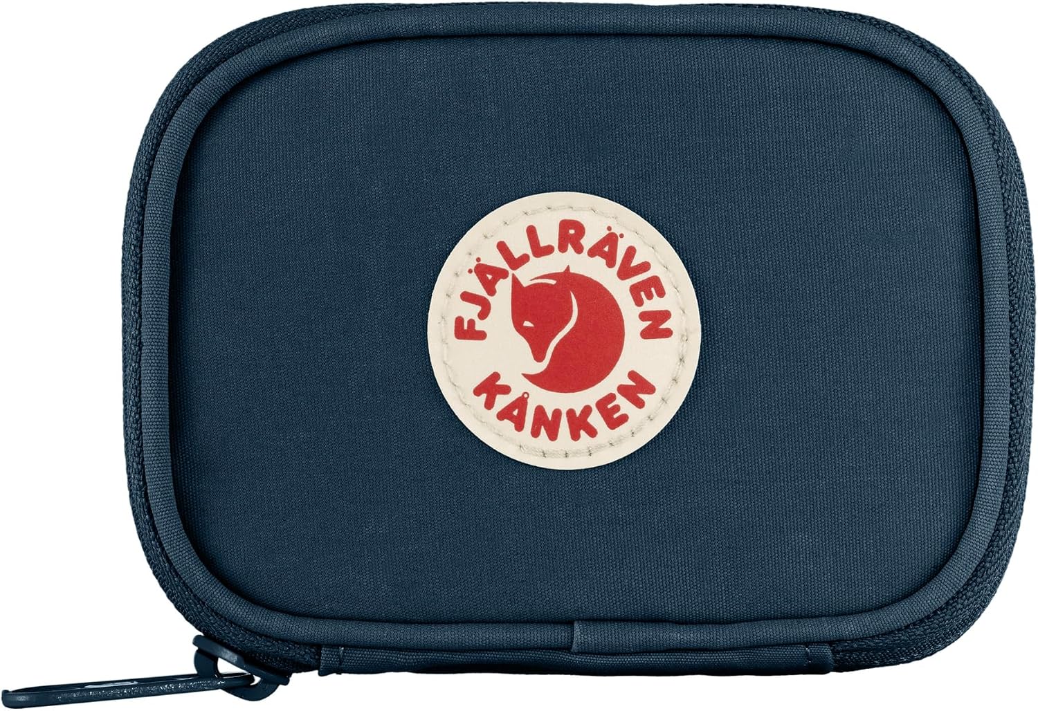 Fjällräven Kanken Card Wallet - Durable Vinylon Fabric, Slim Profile, Secure Storage - Travel Navy