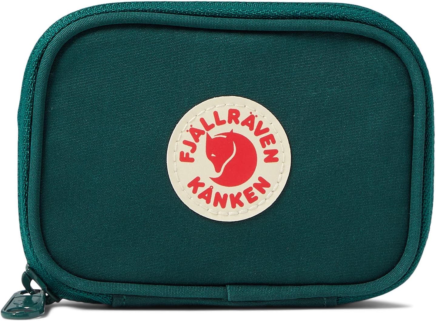 Fjällräven Kanken Card Wallet - Durable Vinylon Fabric, Slim Profile, Secure Storage - Travel Arctic Green