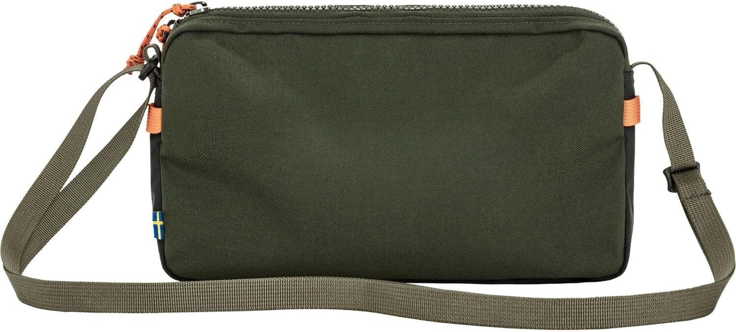 Fjällräven Vardag Pocket Large Crossbody - Durable Fabric, Compact Storage, Adjustable Strap - Travel Deep Forest