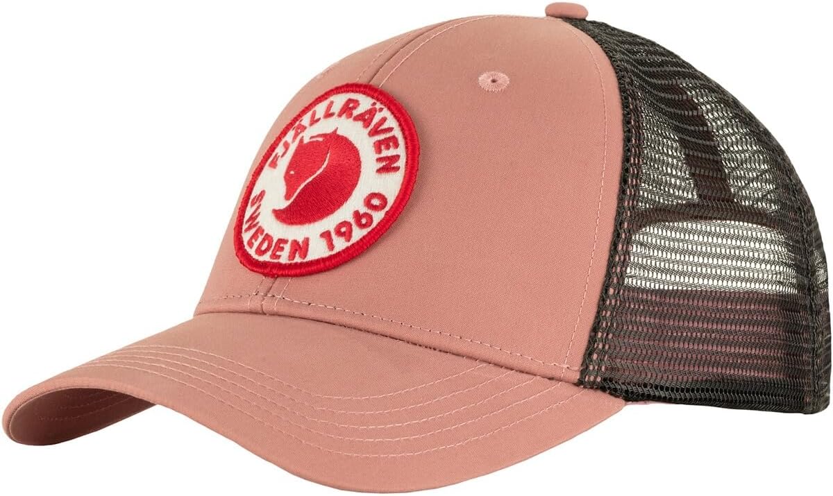 Fjällräven Unisex Adult 1960 Logo Långtradarkeps Dusty Rose