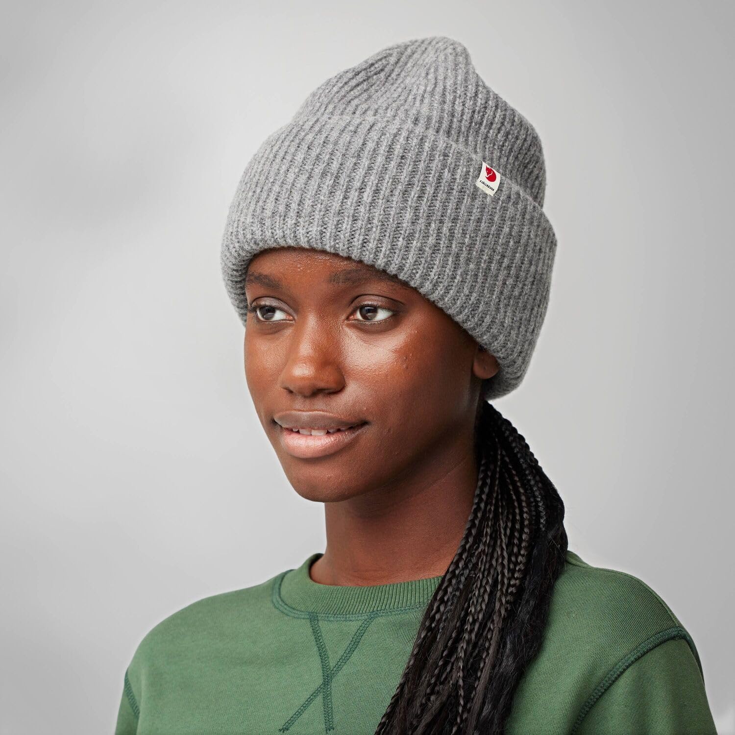 Fjällräven Heavy Beanie Hat Dark Oak