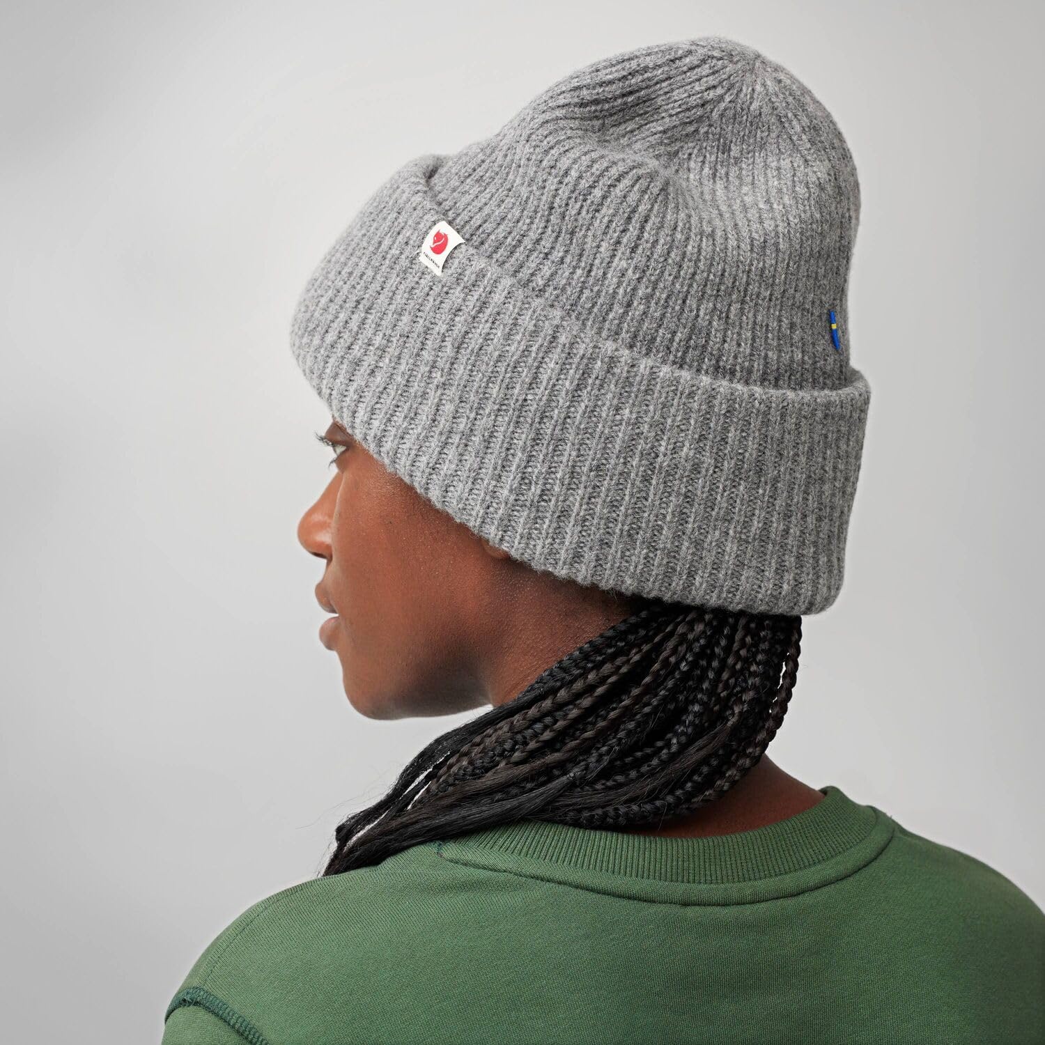 Fjällräven Heavy Beanie Hat Dark Oak