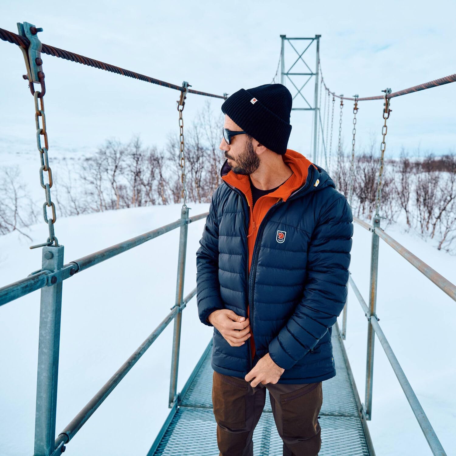 Fjällräven Heavy Beanie Hat Dark Oak