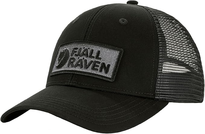 Fjällräven Unisex Långtradarkeps Hat Black