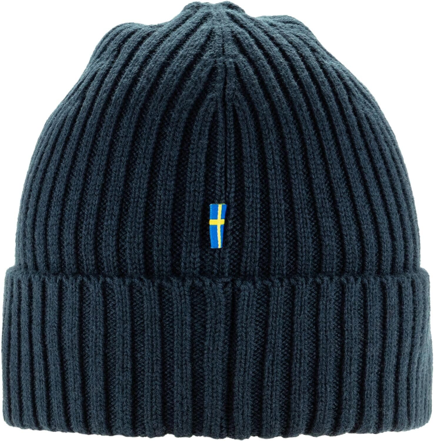Fjallraven Ovik 365 Men's Cuffed Beanie - Mid-Height Dark Navy
