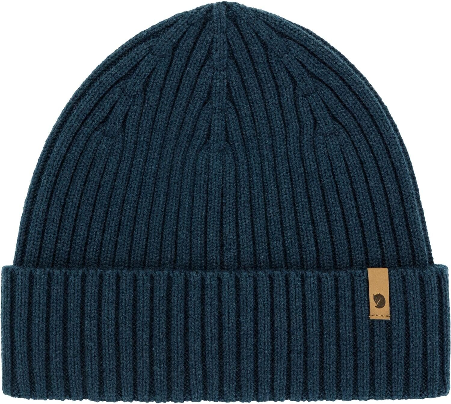 Fjallraven Ovik 365 Men's Cuffed Beanie - Mid-Height Dark Navy