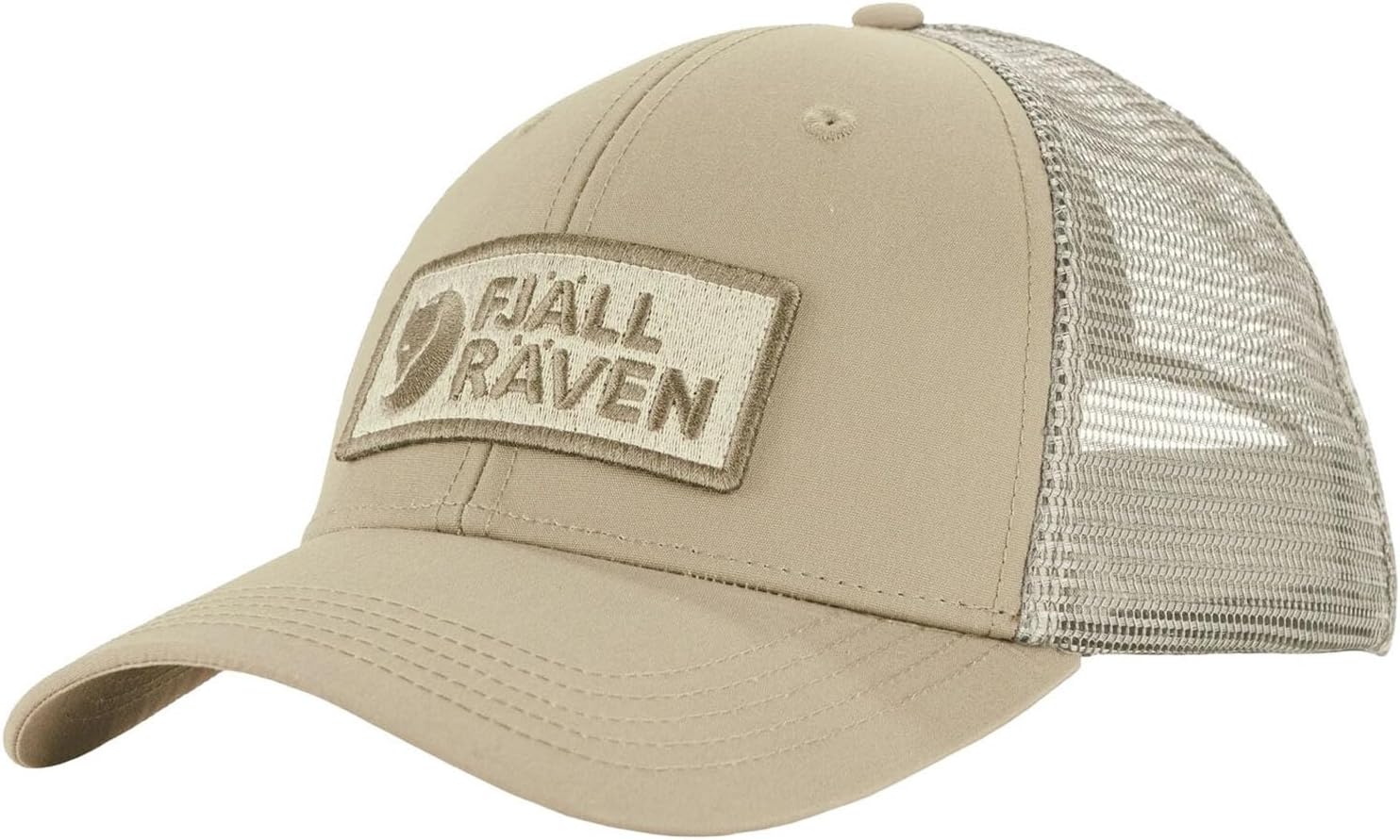 Fjällräven Flat Brim Cap - Durable Cotton Fabric, Flat Brim, Classic Style - Hiking, Travel Fossil
