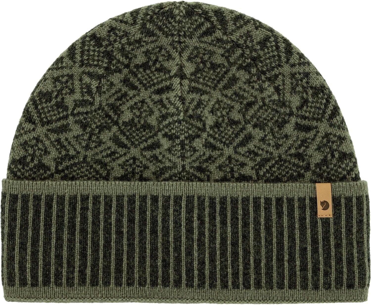 Fjällräven Snow Beanie Hat Deep Forest