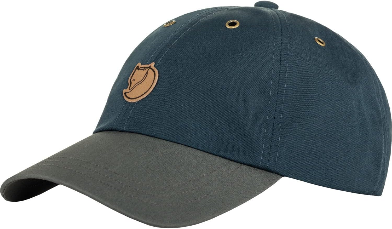 Fjällräven Vidda Cap - Durable G-1000 Fabric, Adjustable Fit, Classic Style - Hiking, Trekking, Travel Mountain Blue/Basalt