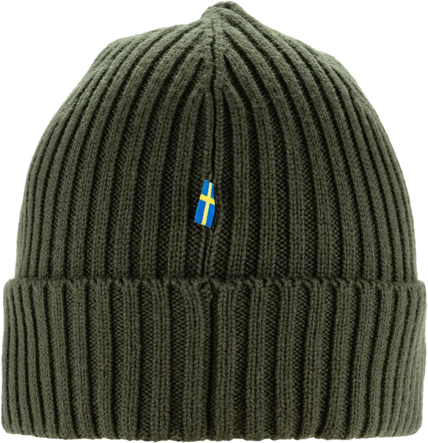 Fjallraven Ovik 365 Men's Cuffed Beanie - Mid-Height Deep Forest