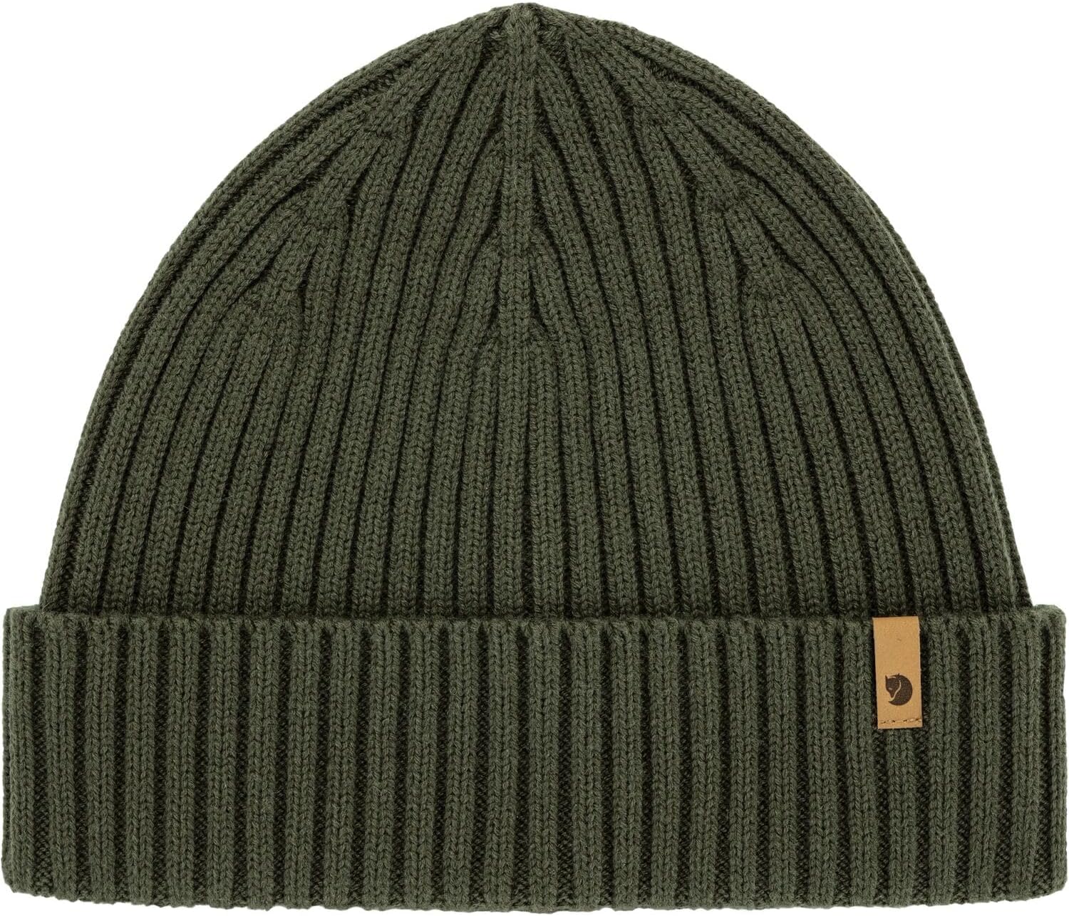 Fjallraven Ovik 365 Men's Cuffed Beanie - Mid-Height Deep Forest