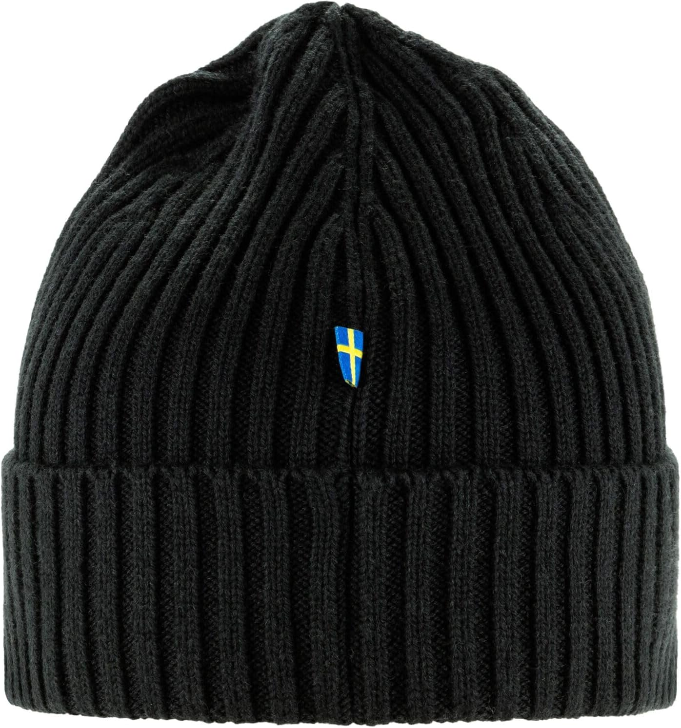 Fjallraven Ovik 365 Men's Cuffed Beanie - Mid-Height Black