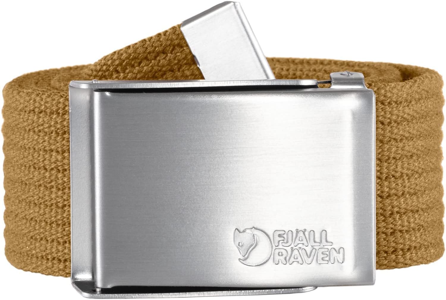 Fjallraven F770292321 Size Canvas Belt Buckwheat Brown 1 Size
