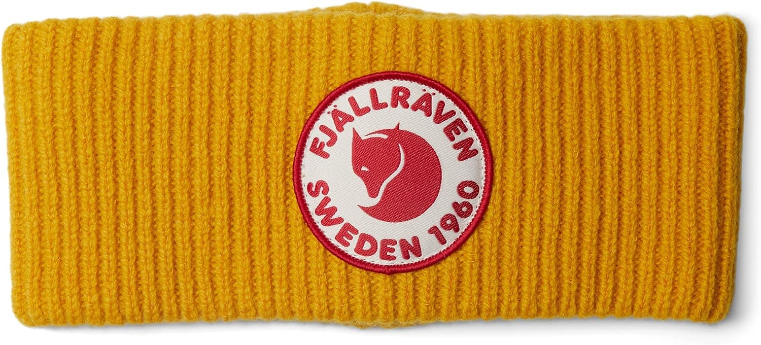 Fjallraven 1960 Logo Men's Headband Mustard Yellow
