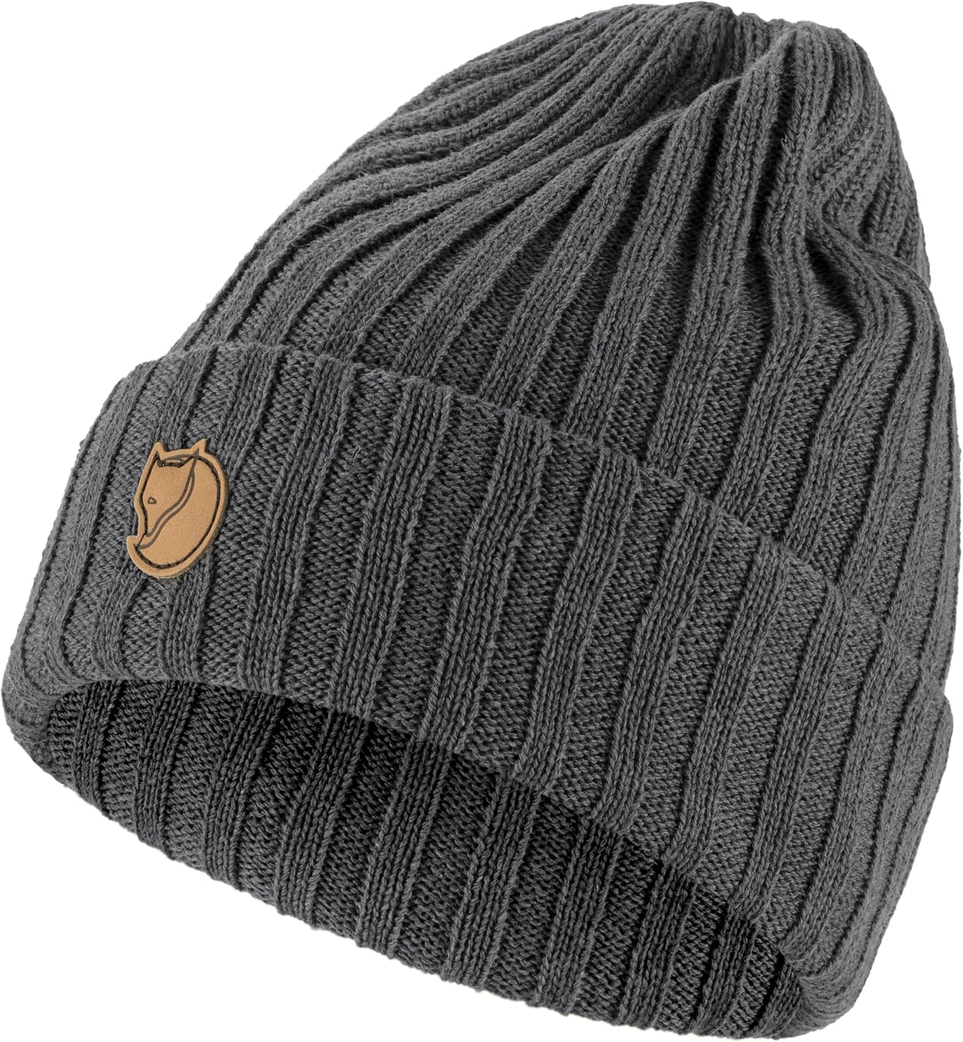 Fjällräven Byron Beanie - Winter Hat, Cold Weather Skull Cap Graphite