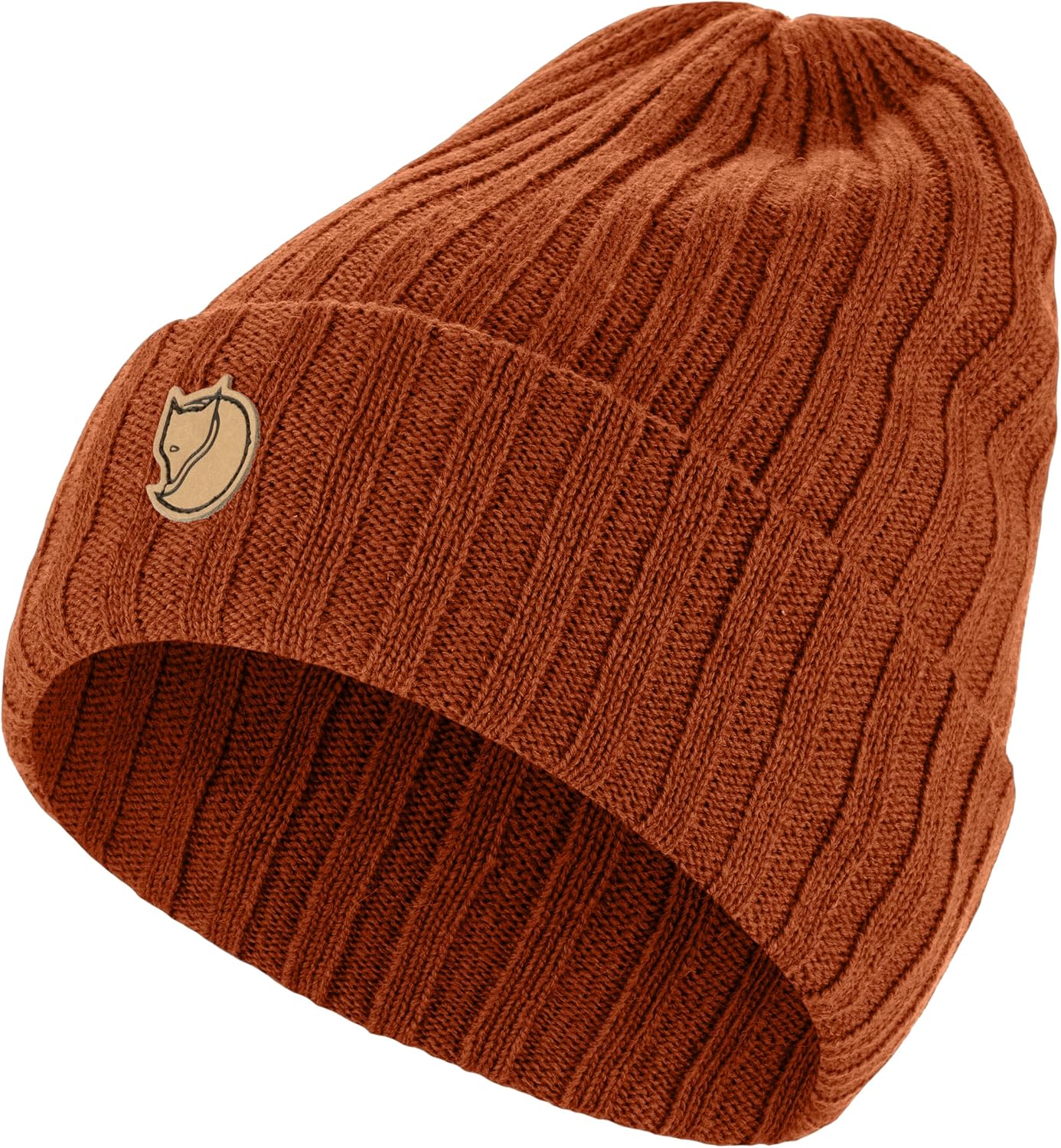 Fjällräven Byron Beanie - Winter Hat, Cold Weather Skull Cap Autumn Leaf