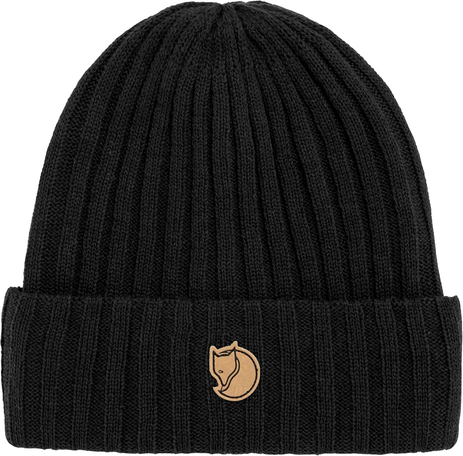 Fjällräven Byron Beanie - Winter Hat, Cold Weather Skull Cap Black