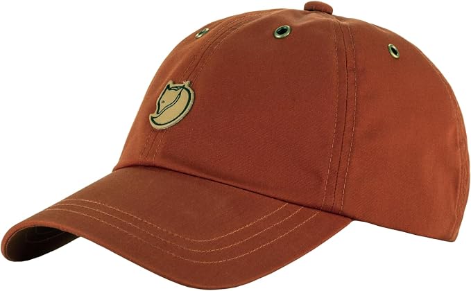 Fjällräven Vidda Cap - Durable G-1000 Fabric, Adjustable Fit, Classic Style - Hiking, Trekking, Travel Autumn Leaf