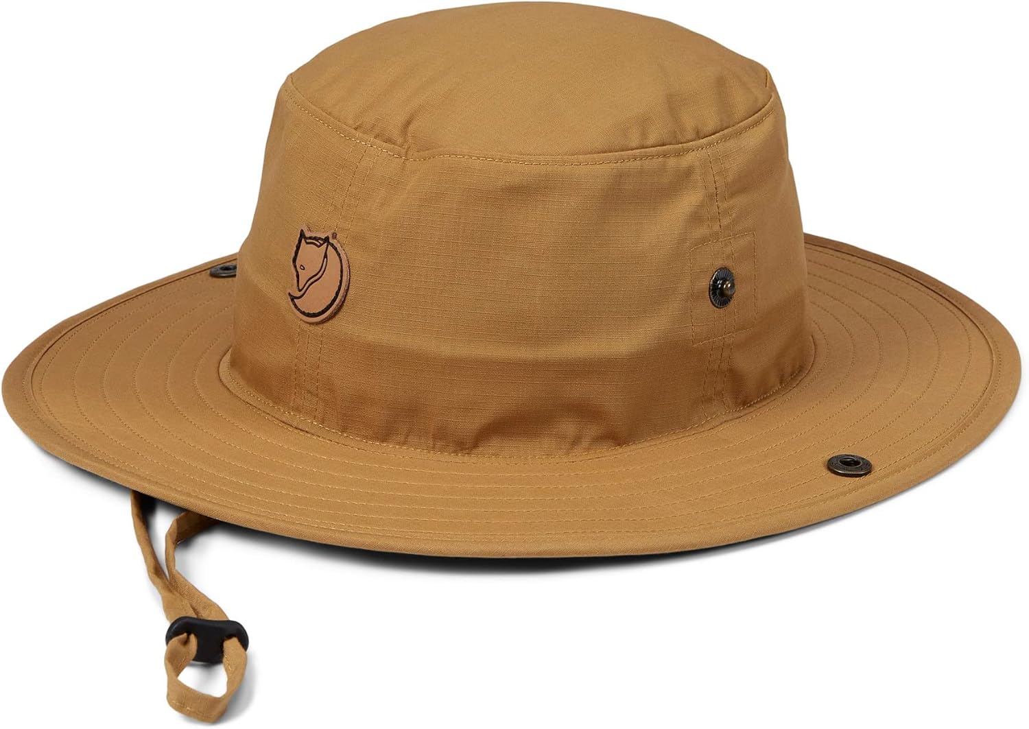 Fjällräven Abisko Summer Hat - Ventilated Design, Packable Brim, Quick-Dry Fabric - Hiking, Travel Buckwheat Brown