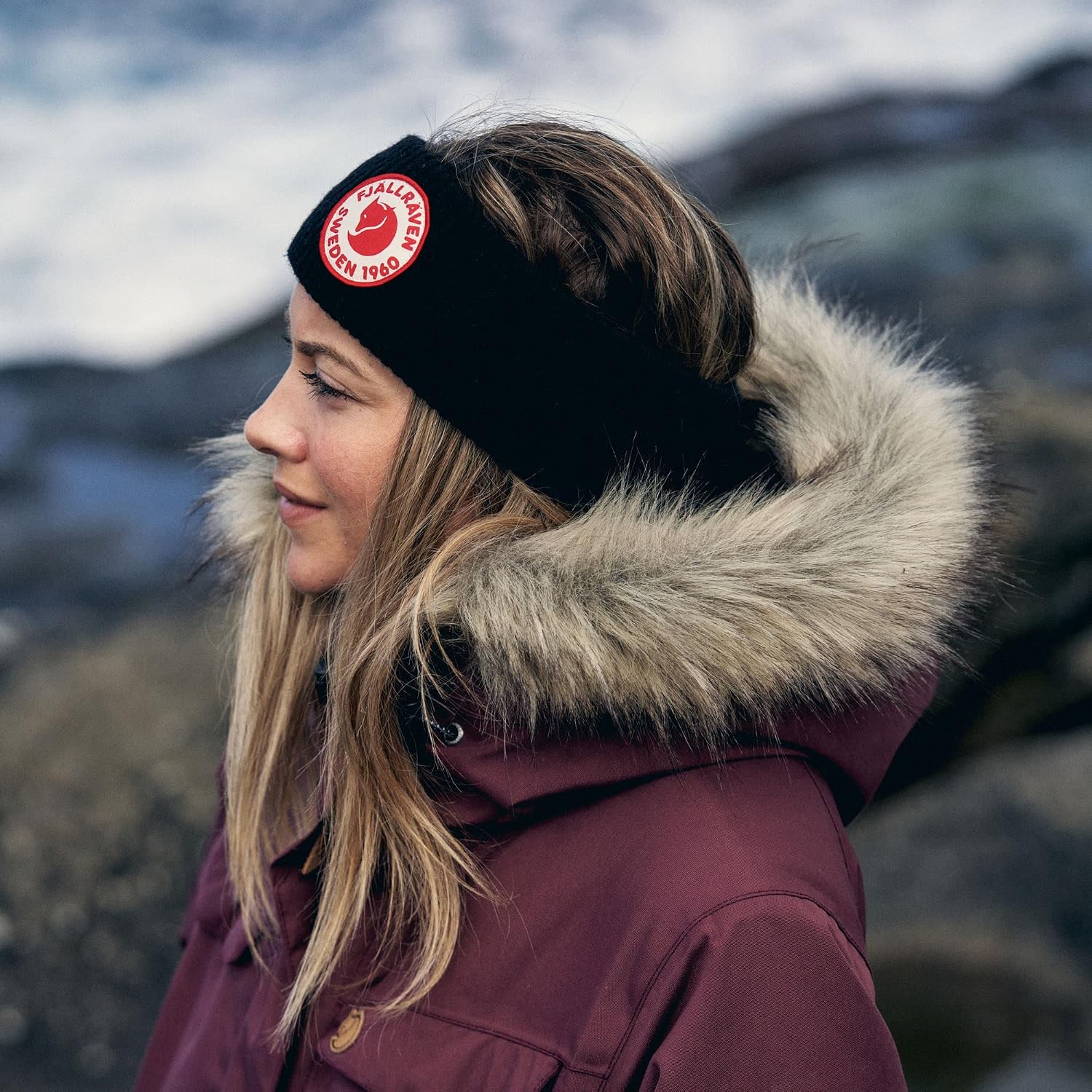 Fjallraven 1960 Logo Men's Headband Black