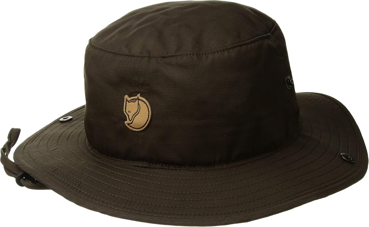 Fjällräven Abisko Summer Hat - Ventilated Design, Packable Brim, Quick-Dry Fabric - Hiking, Travel Dark Olive