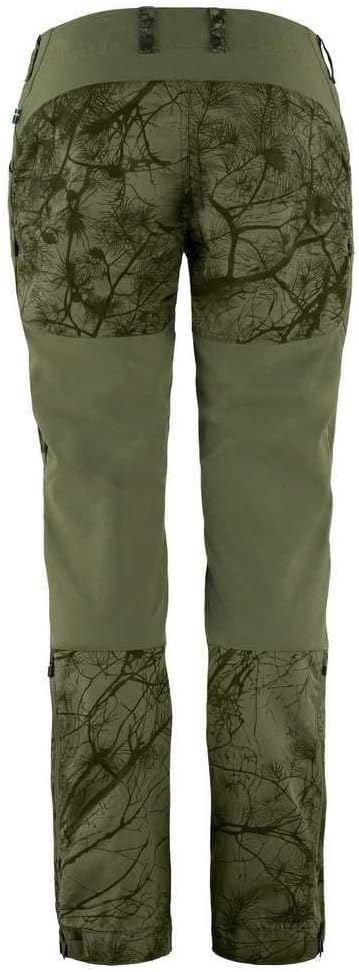 Fjällräven Womens Keb Trousers W Green Camo-laurel Green