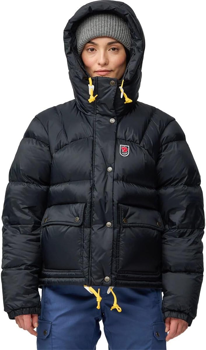 Fjallraven Expedition Down Cropped Jacket Black M