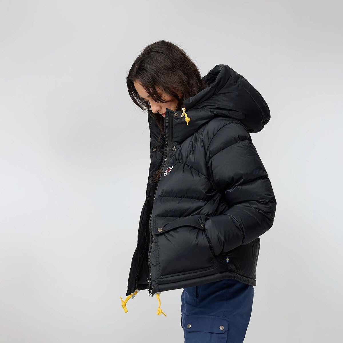 Fjallraven Expedition Down Cropped Jacket Black M