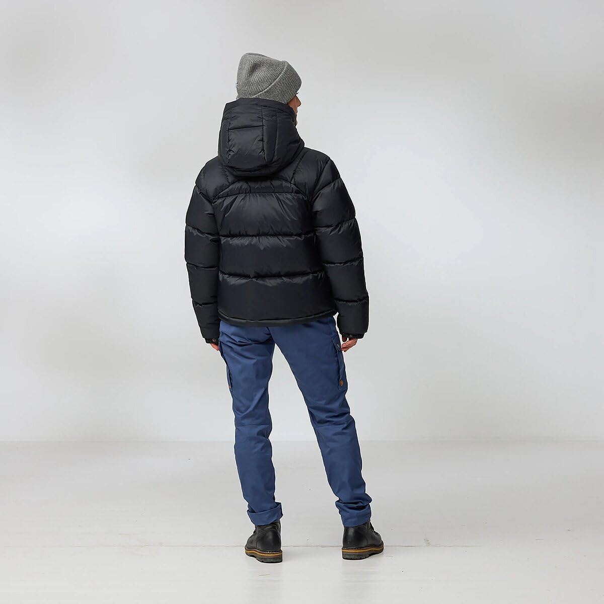 Fjallraven Expedition Down Cropped Jacket Black M