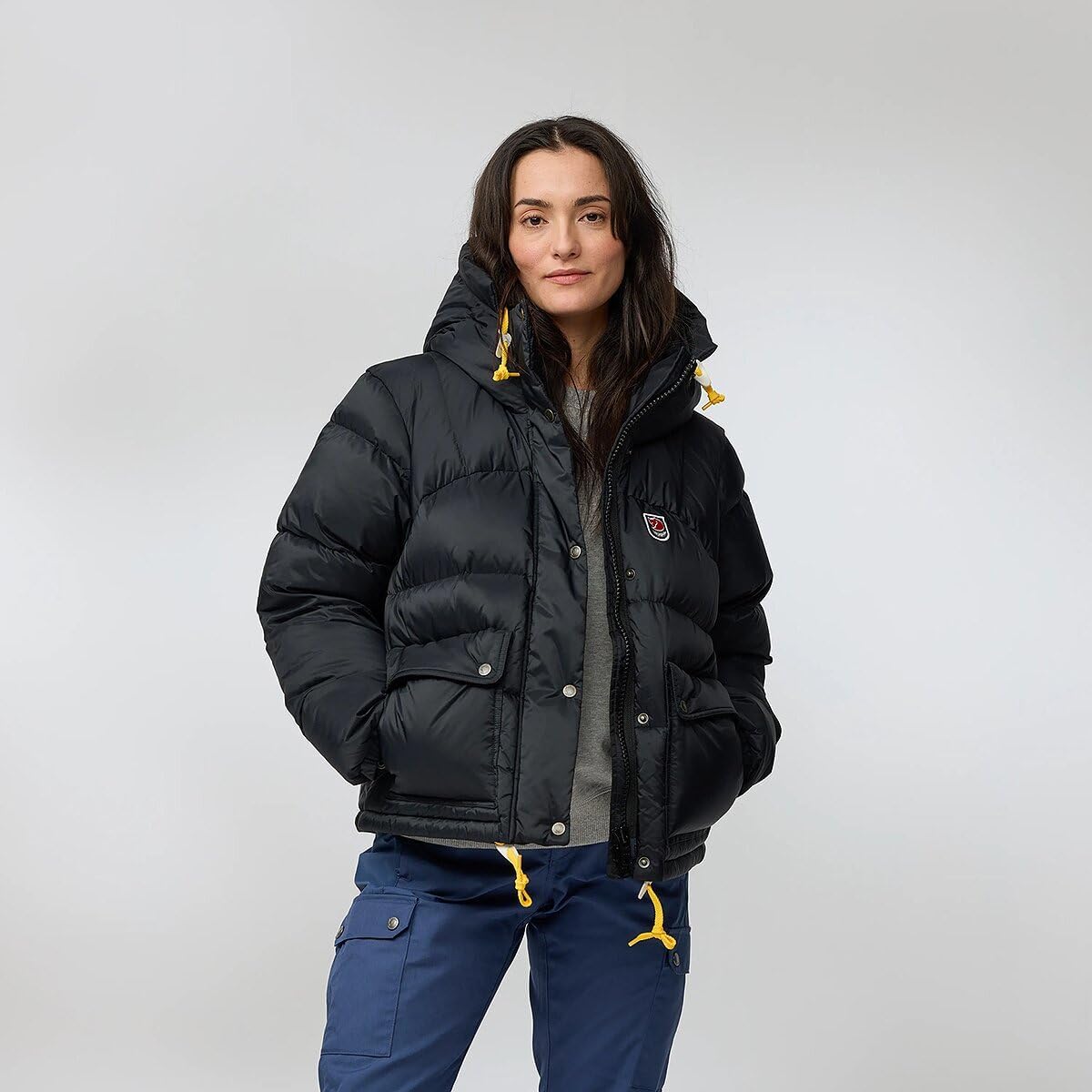 Fjallraven Expedition Down Cropped Jacket Black M