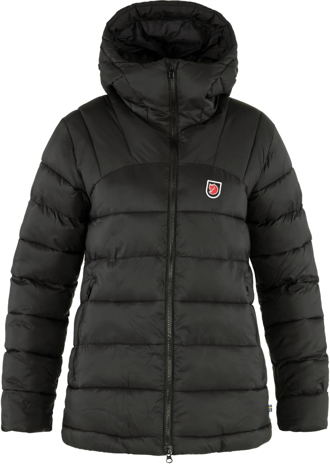 Fjallraven Expedition Mid Winter Women's Insulated Full-Zip Midlayer Hoody Black/Basalt