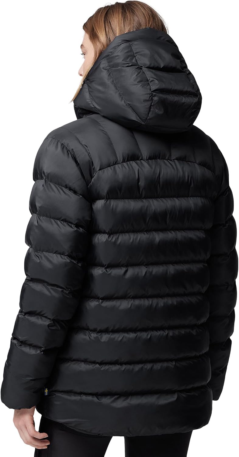 Fjallraven Expedition Mid Winter Women's Insulated Full-Zip Midlayer Hoody Black/Basalt