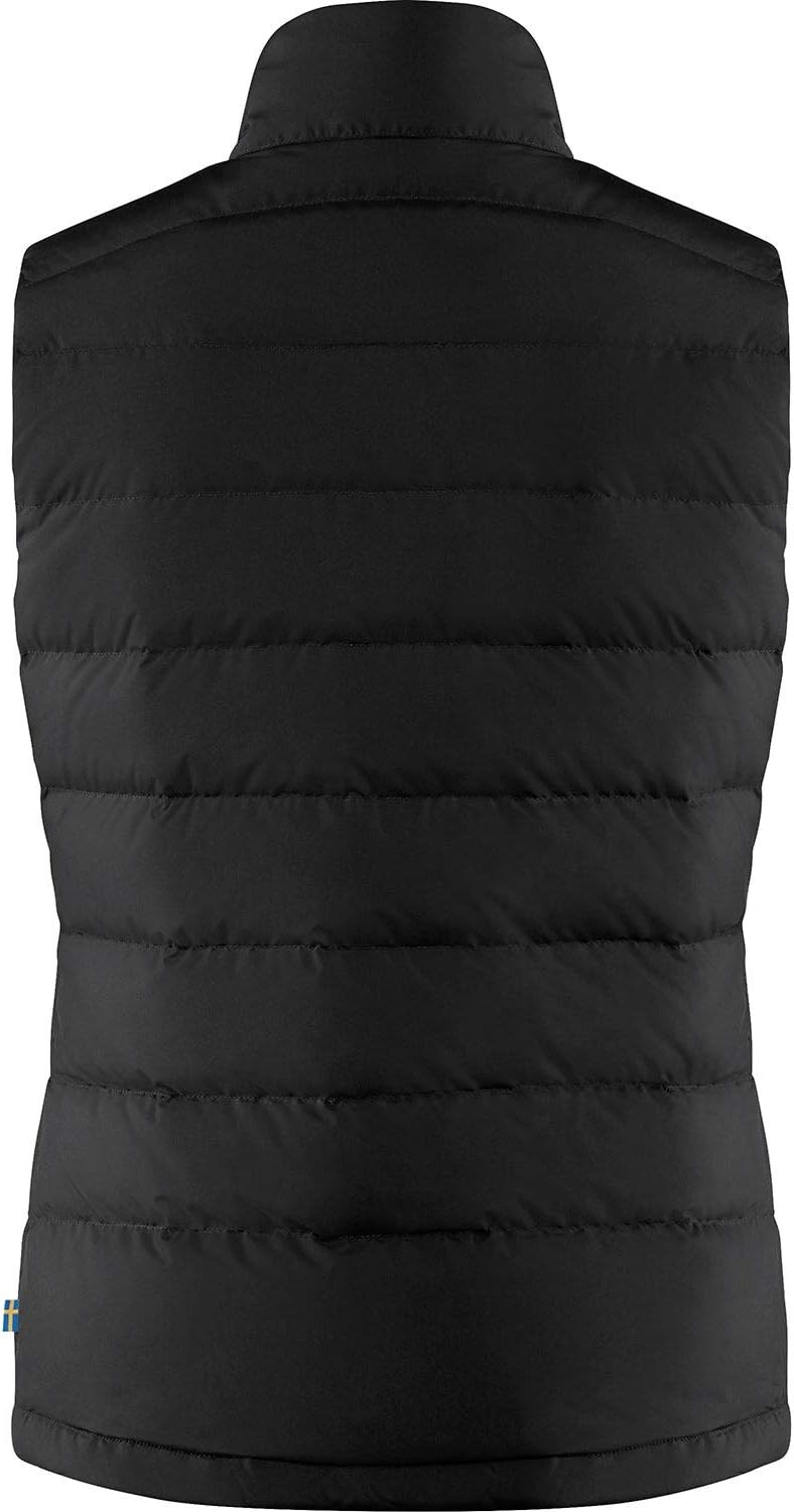 Fjallraven Greenland Down Women's Insulated Down Full-Zip Midlayer Vest Black