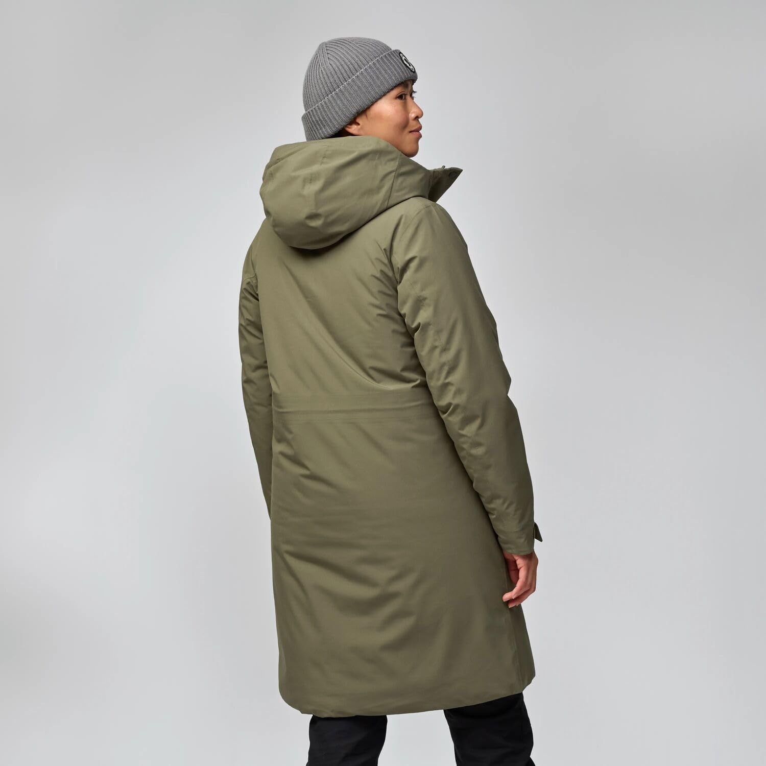 Fjallraven HC Hydratic Padded Parka Women's Winter Jacket Fossil
