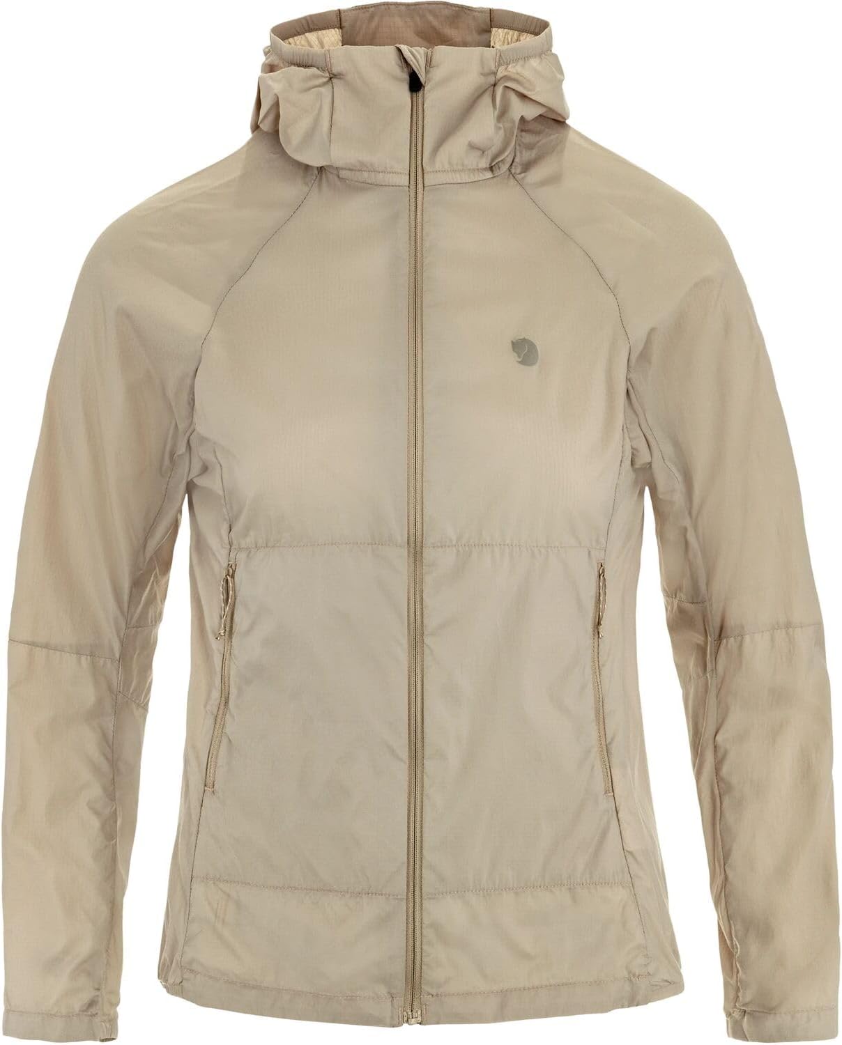 Fjällräven Keb Latt Women's Wind Jacket - Water and Wind Resistant, Insulated, Lightweight, Packable - Hiking, Trekking Fossil