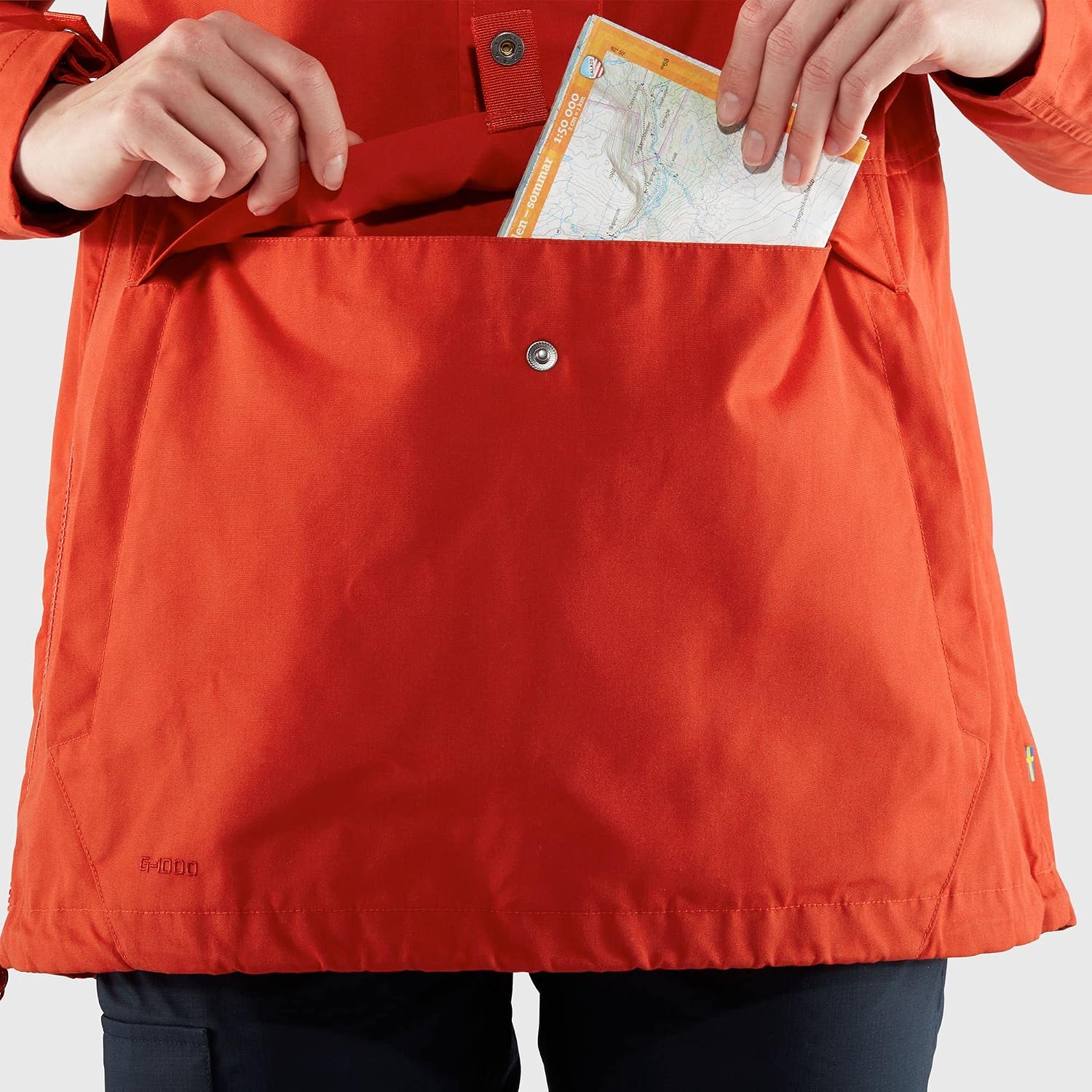 Fjallraven F87009347M Vardag Anorak W Bordeaux Red M
