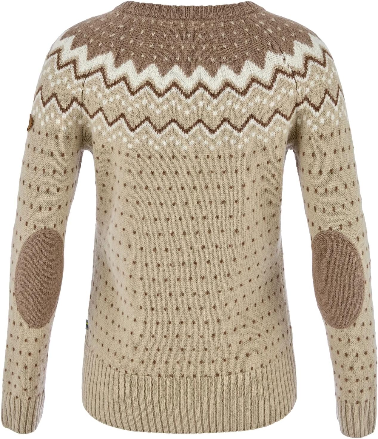 Fjällräven Women's Ovik Knit Sweater W Fossil/Suede Brown