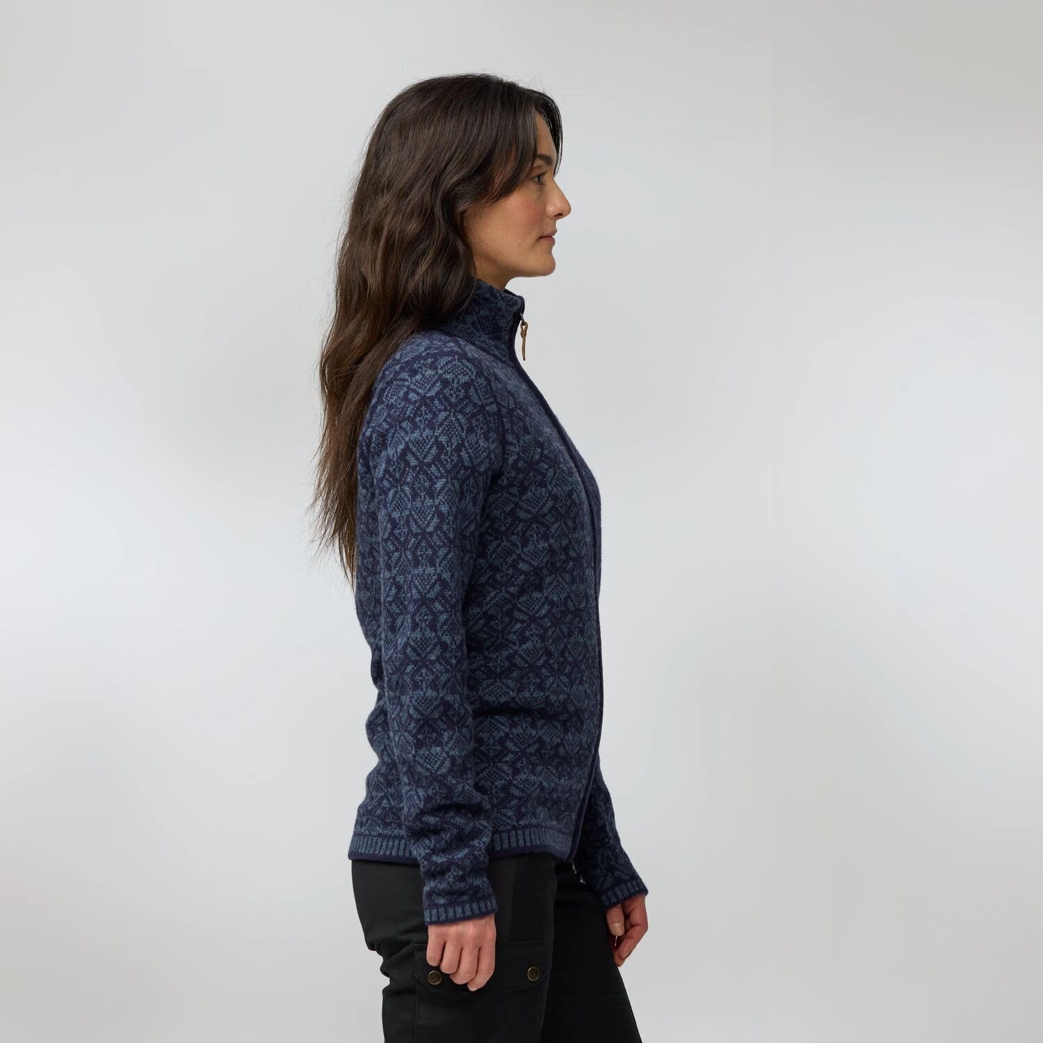 Fjällräven Snow Cardigan Women's Sweater Port