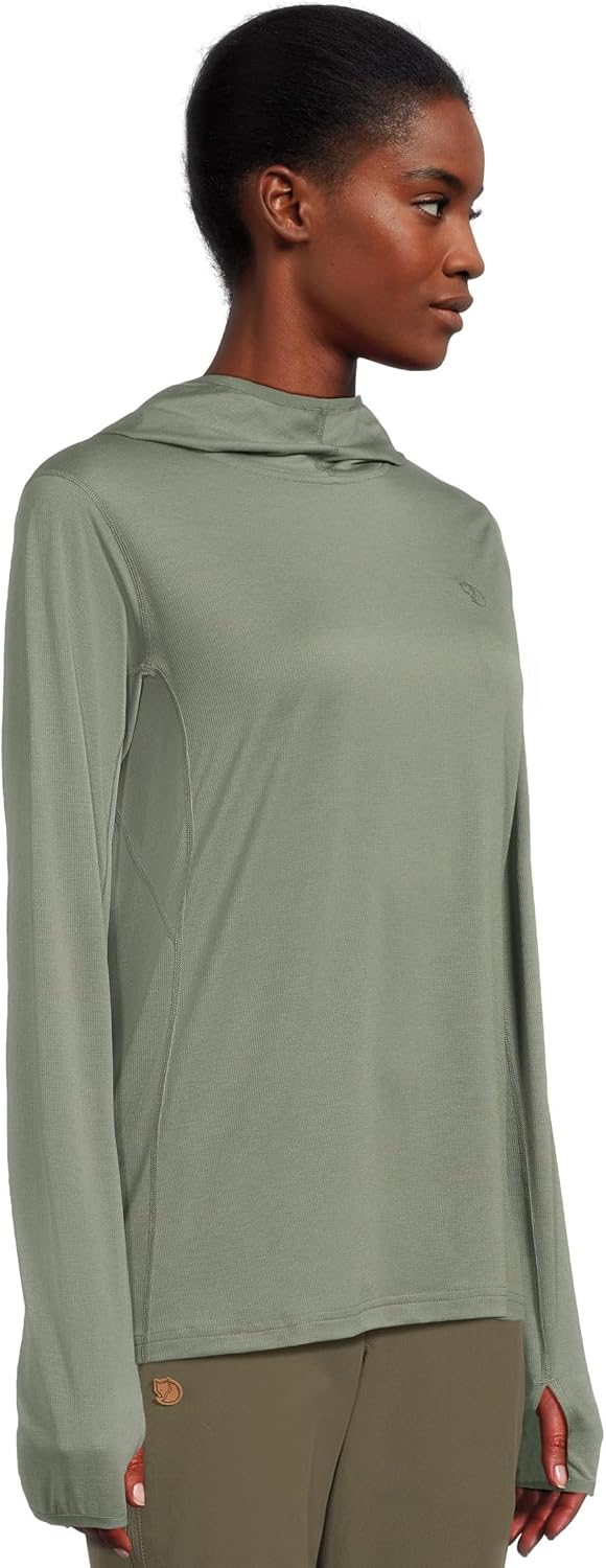 Fjällräven Women's Abisko Sun-hoodie Patina Green